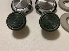 67 Chevy Corvette Cadillac FLY VENT WINDOW CRANK HANDLE KNOB GREEN GM WING CLIPS