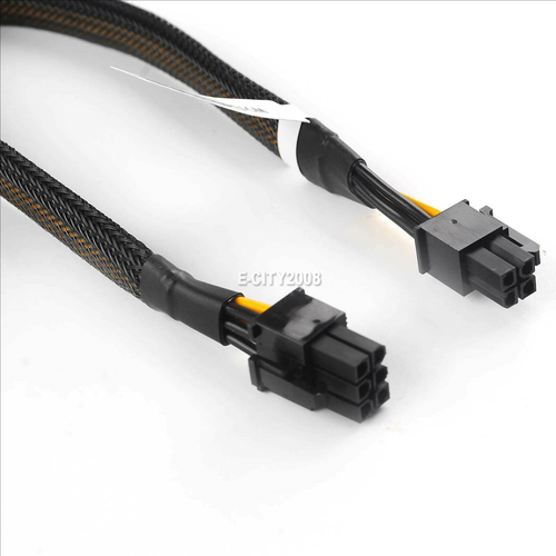 Mini 6pin auf 6pin pcie pci e grafikkarte stromkabel für apple power mac g5|vio card power