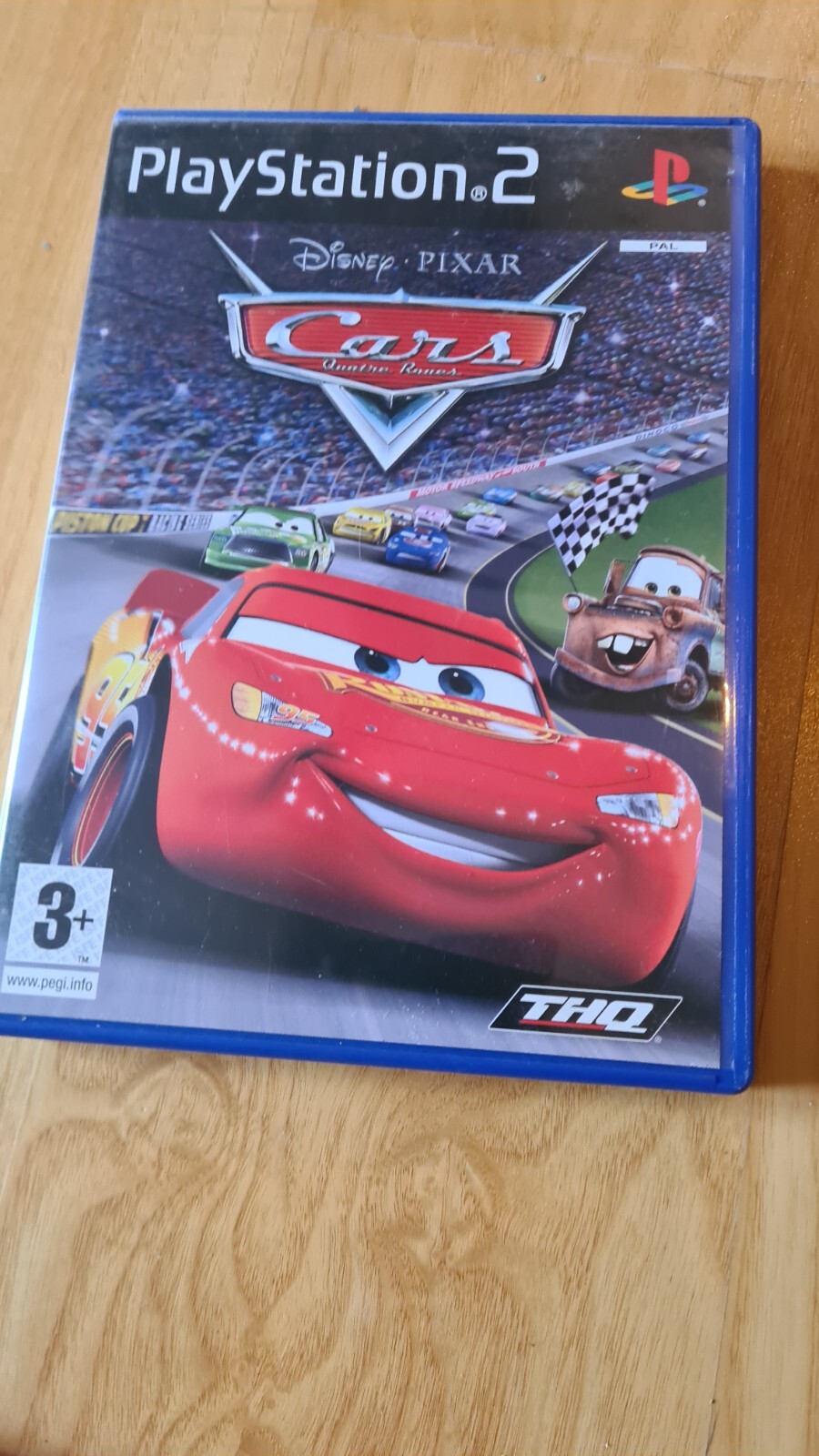Disney . Pixar CARS QUATRE ROUES : JEU Sony PLAYSTATION 2 PS2 COMPLET