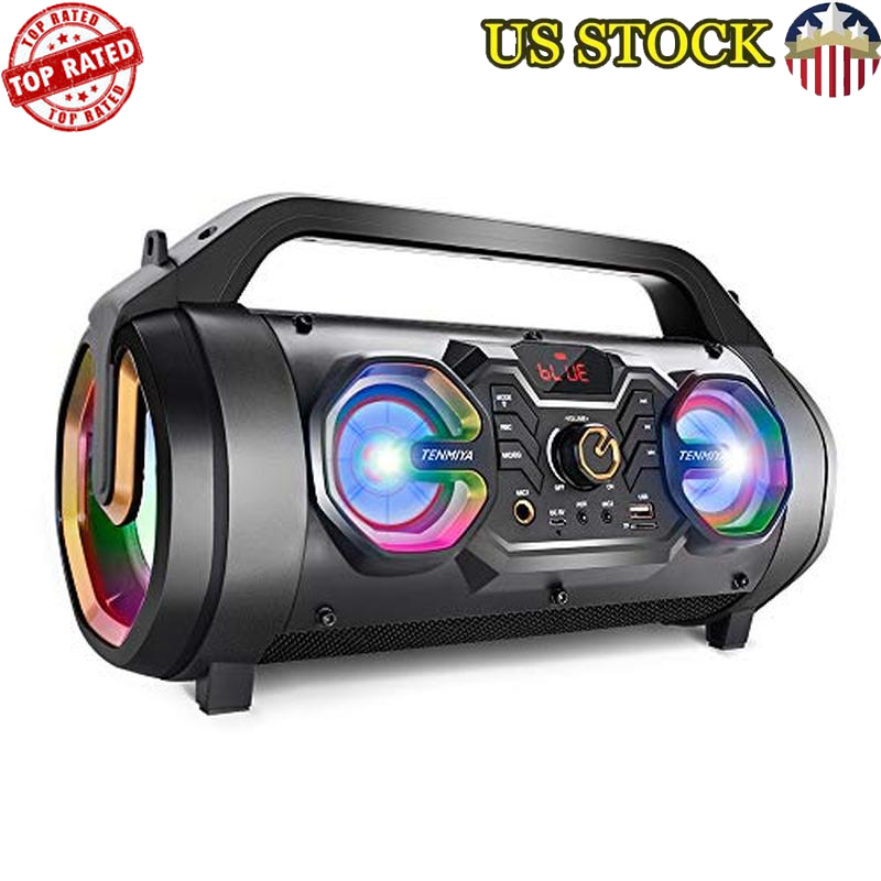 30W Portable Bluetooth Boombox with Subwoofer, Durable for Home Use-image