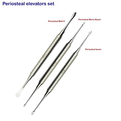 Dental Chirurgisches Periostimplantat Periostaufzüge Molt 9 Micro Buser