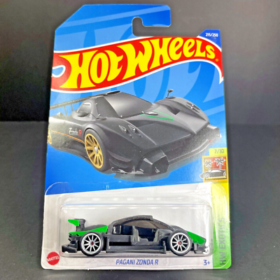 Hot Wheels PAGANI ZONDA R SUPER CAR CUT HALF 1:64 Diecast Model
