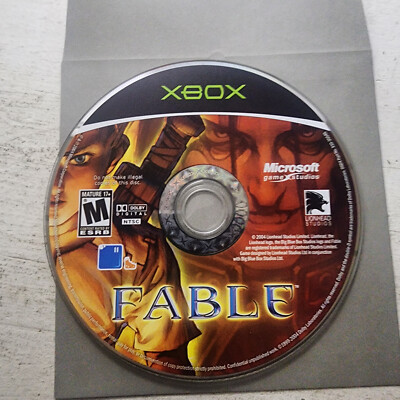 Fable (Microsoft Xbox) Disc Only No Case