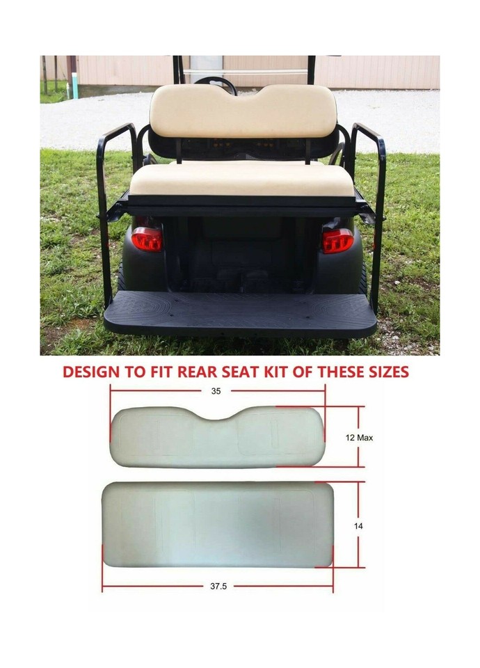 Huskey 4PCS Golf Cart Front/Rear Seat Covers for Club Car Precedent 2004+ G&E... eBay
