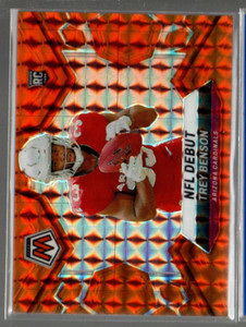 2024 Panini Mosaic Mosaic Orange #277 Trey Benson DEB /199