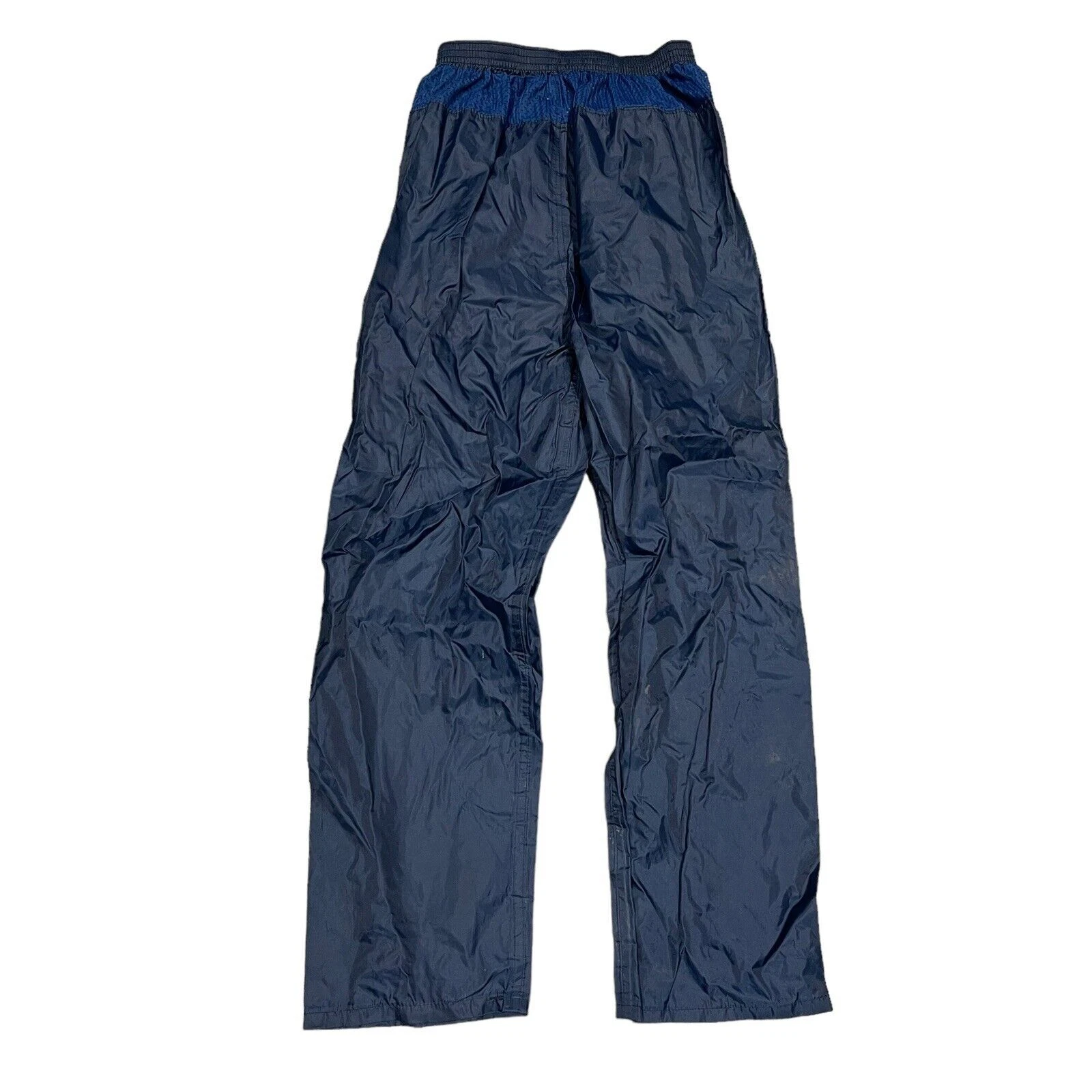 Vintage Nylon Waterproof Trousers Walrus Large Navy Hiking Sailing Fishing