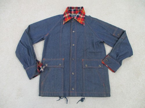 Jean Denim Chore Barn Coat Mens | eBay