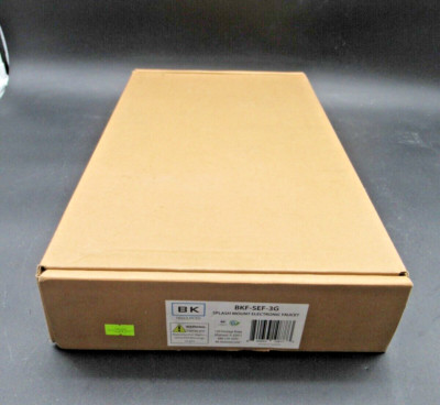 BK Resources BKF-SEF-3G Elektronische Splash Montiert Schwanenhals Tülle 8.9cm