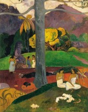 Paul Gauguin Olden Times Giclee Print on Canvas 8x10 Fine Art Wall Decor Print
