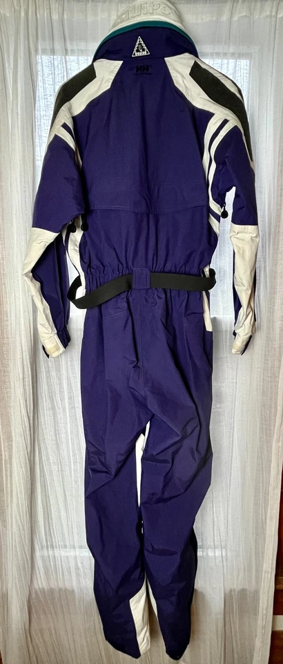 Vintage HELLY HANSEN HH Equipe Women's One Piece Ski Snow Suit Jumpsuit - Large - Image 4 of 4