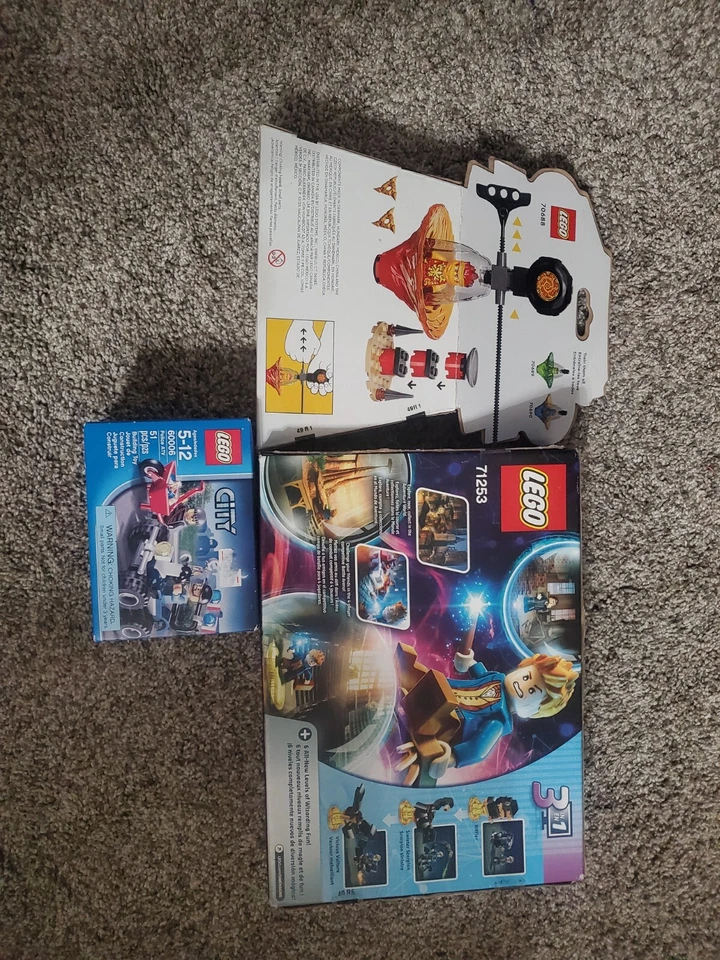 Lego Mixto Nuevo en Caja Sellado Juegos Lote de 3 con Ninjago, Dimensiones, Policía ATV Foto 2 de 4