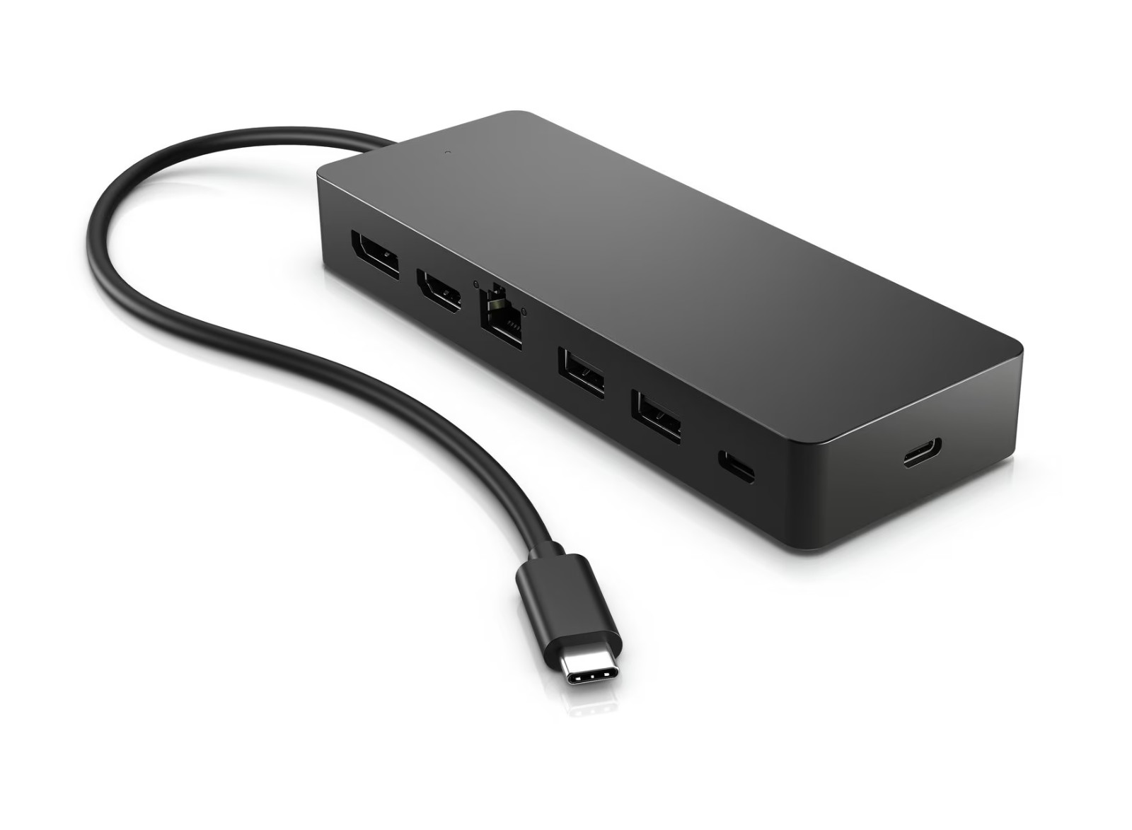 Hub multiport USB-C HP 50H55AA universel adaptateur station d'accueil pour ordinateur portable