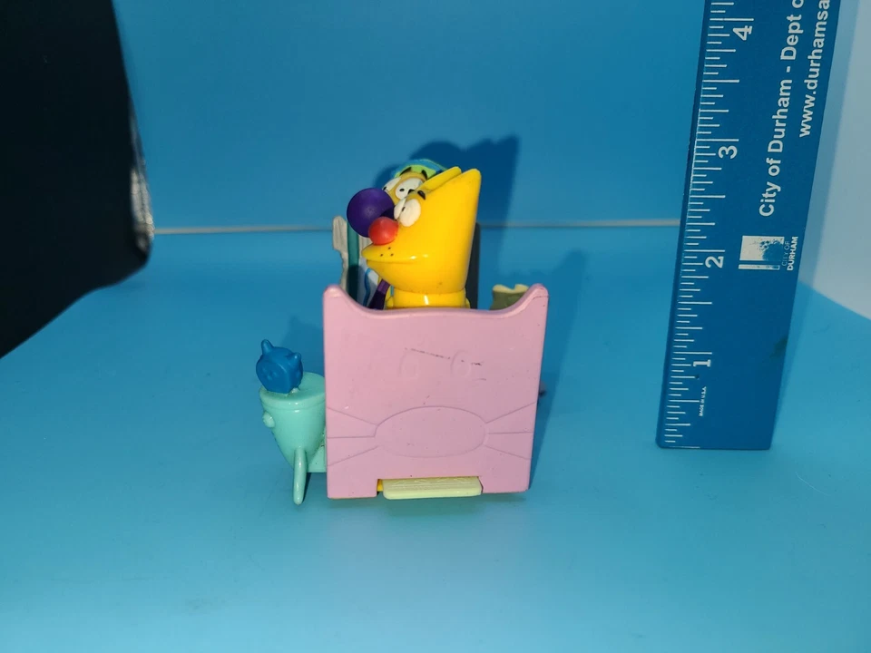 Burger King Kids Club Nickelodeon CatDog Wacky Waker Upper 1999 de colección Foto 4 de 4