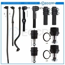 11Pcs Front Suspension Kit Tie Rod Links For 94-97 Dodge Ram 1500 2500 3500 4WD