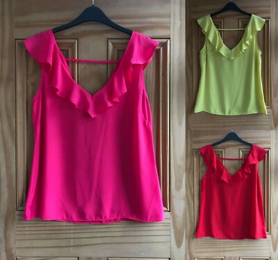 ruffle vest top