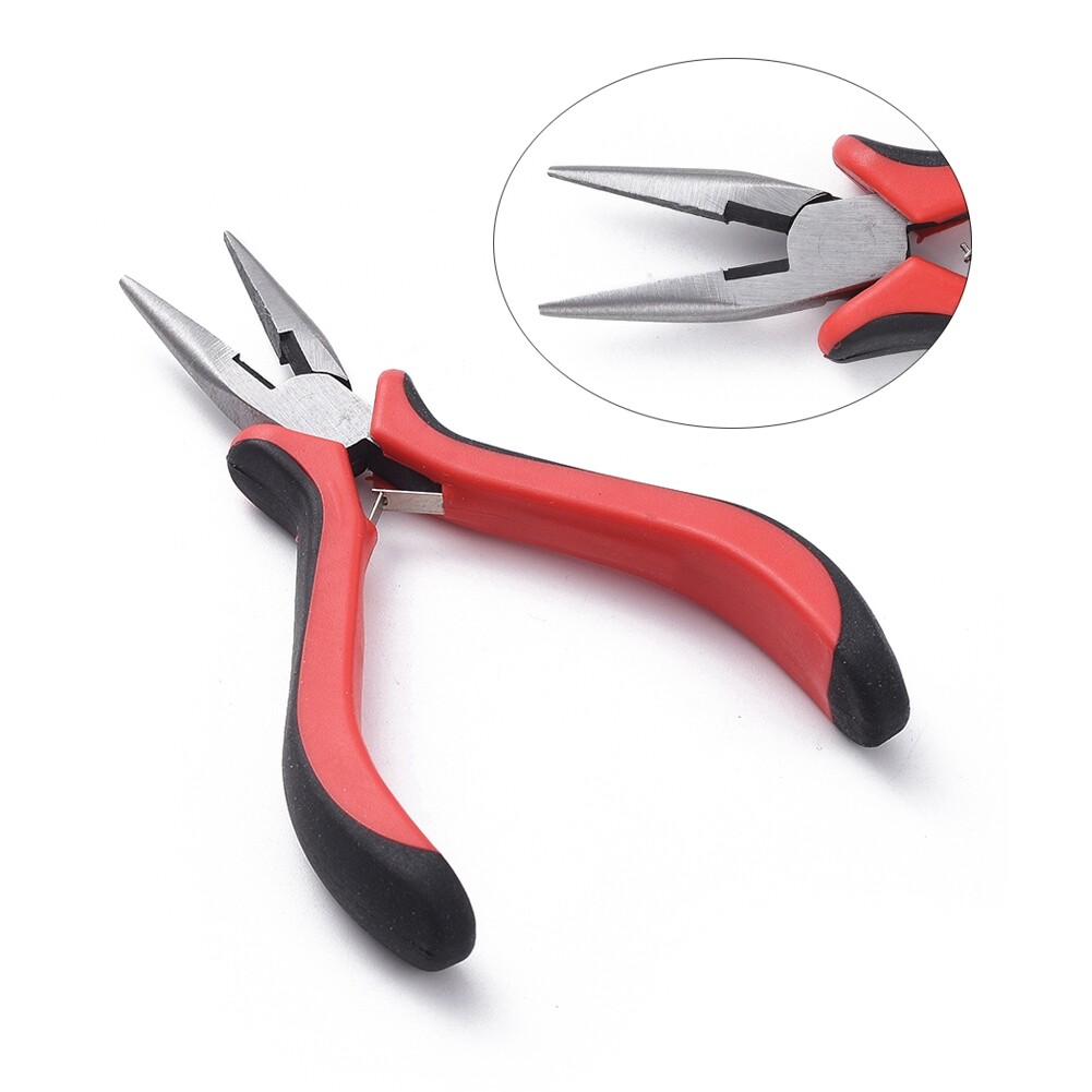 Carbon Steel Jewelry Needle Nose Wire Cutter Pliers for Jewelry Making  Supplies
