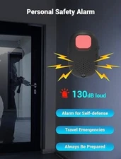 Hidden Camera Detector, Anti-Spy Finder W/ Emergency Alarm, Portable & Recharge