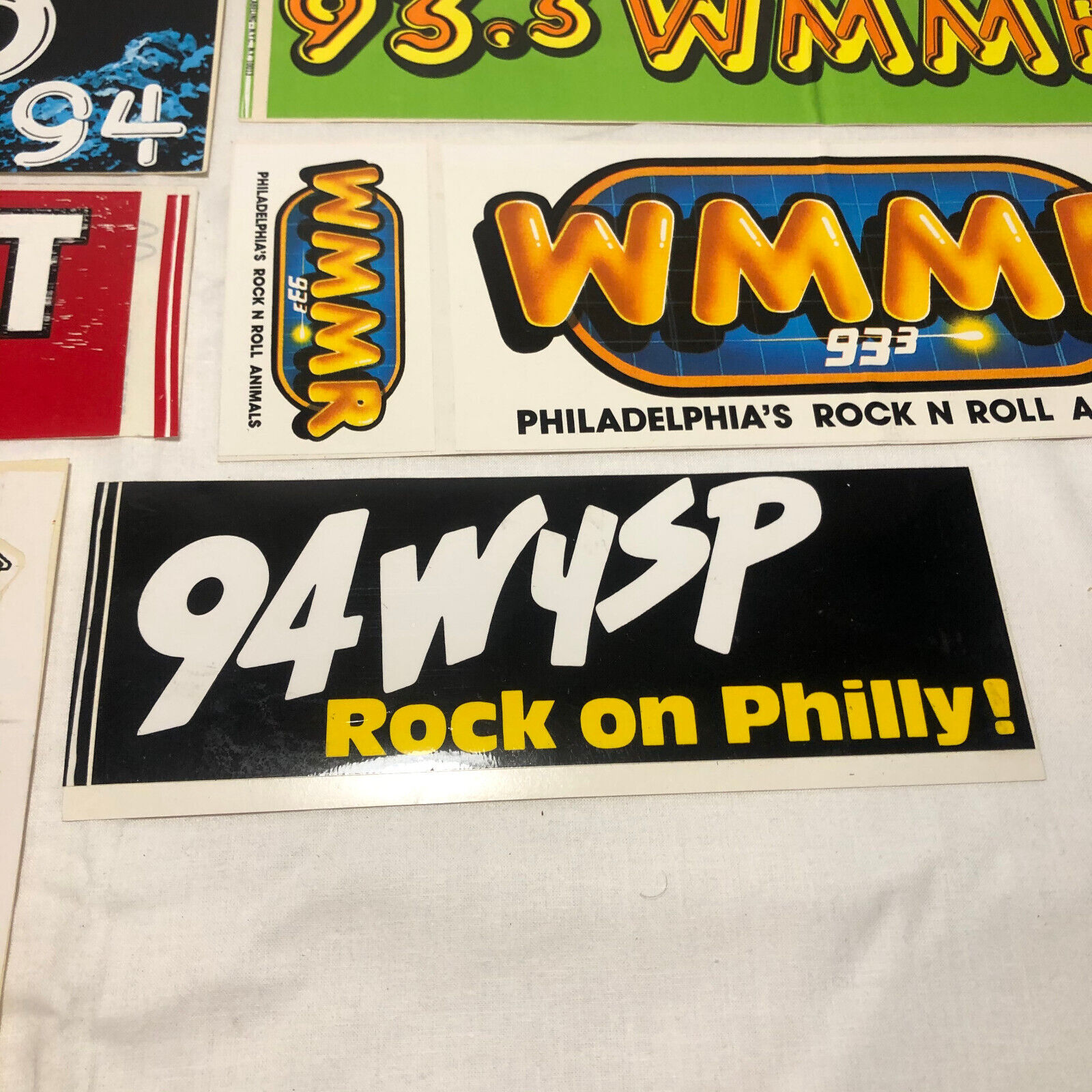 WFMU Bumper Sticker 90s Vintage Legendary 