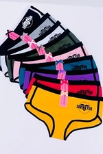 Boyshorts Sports Short Panties 6-12 Undies 95 Cotton Sporty Knicker 8442 S-XL