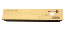Genuine Xerox 106R01569 Phaser 7800 High Yield Black Toner Cartridge, Ship Fast!