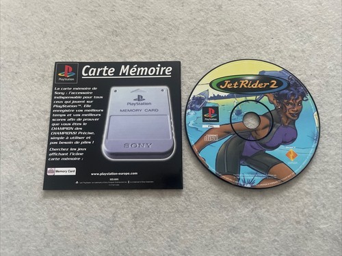 Jet Rider 2 Jeu Playstation 1 PS1 - CD Et Notice FR - Photo 2/3
