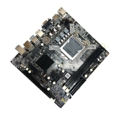 Portable H81 Computer Motherboard LGA 1150 Pin Quad-Core Supports Hard Disk Inte