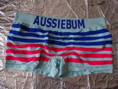 Underwear Aussiebum Trunk Seamless Bodystretch Ice Pink - Größe M - Streifen 