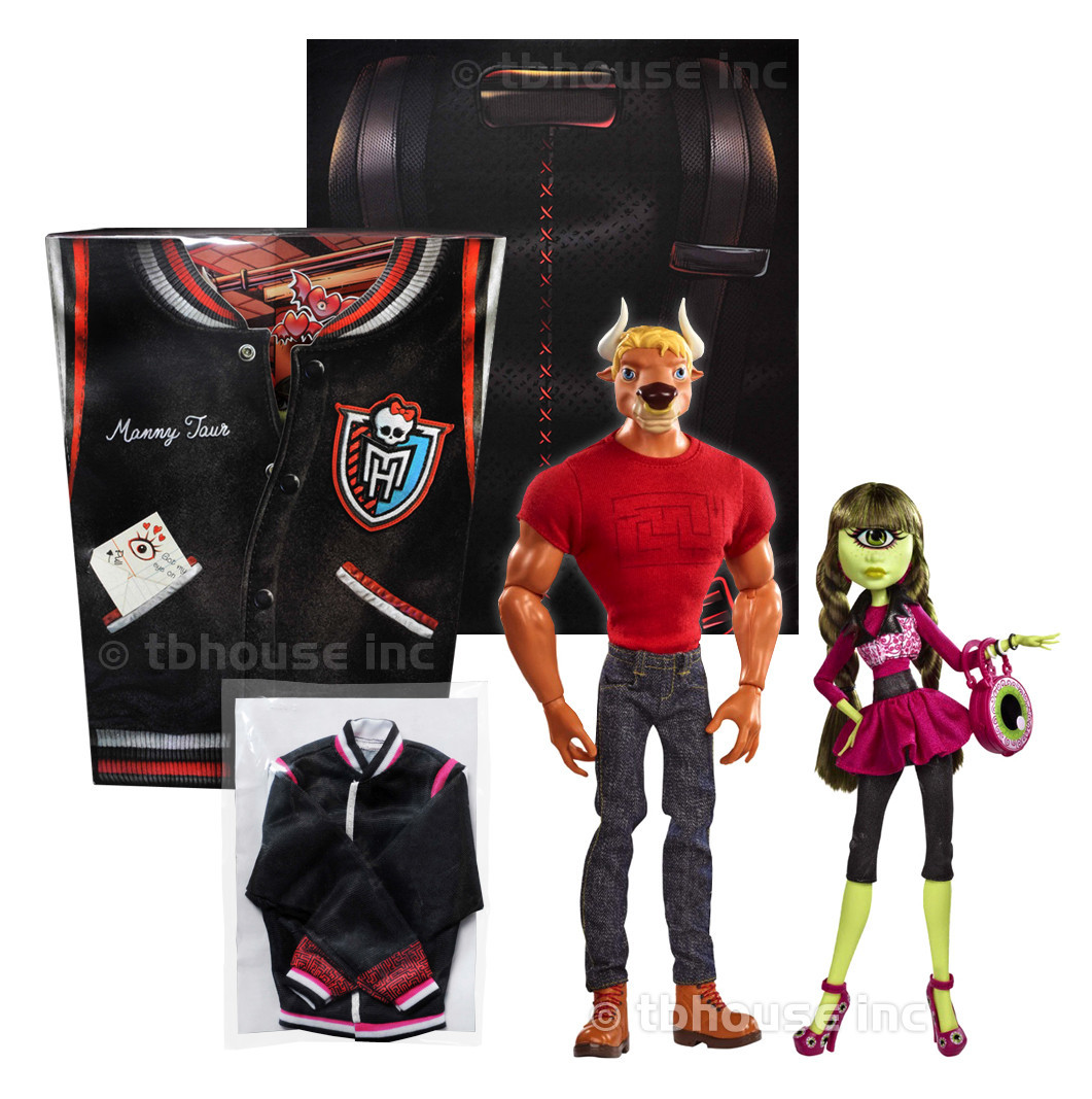 monster high manny taur doll