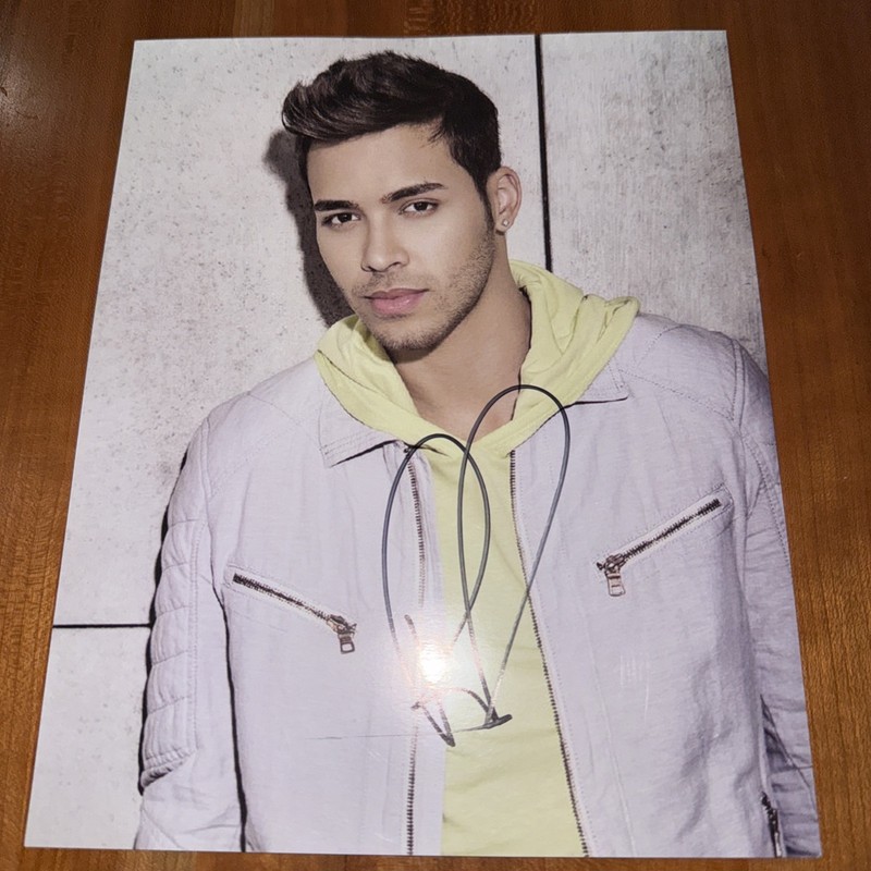 Prince Royce Signed Autographed 8 X 10  Photo bachata, latin pop, and r & b.
