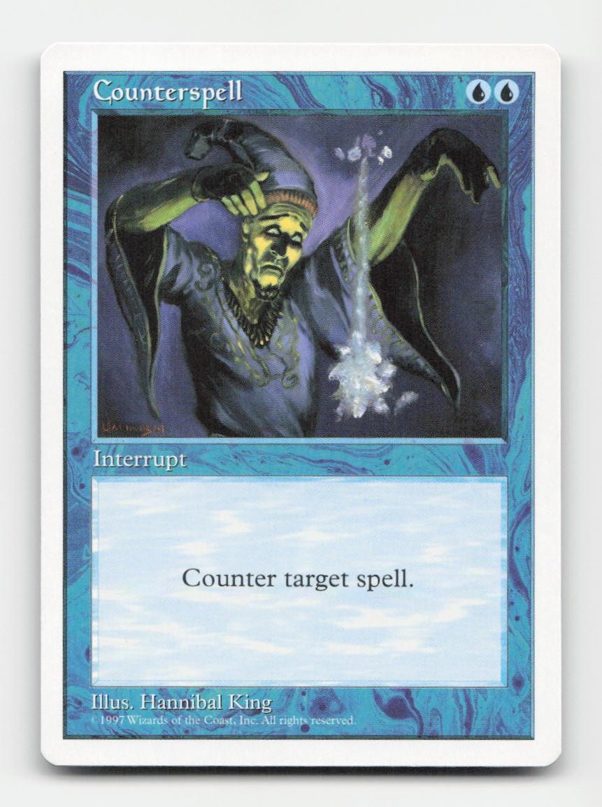 Counterspell Fifth Edition #77 Magic the Gathering LP Common