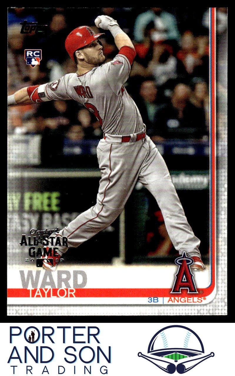 Taylor Ward RC All-Star Game 2019 Topps #588 Los Angeles Angels Baseball Card