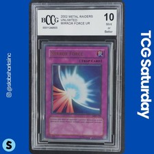2002 YU-GI-OH! METAL RAIDERS #MRD-138 MIRROR FORCE BCCG 10