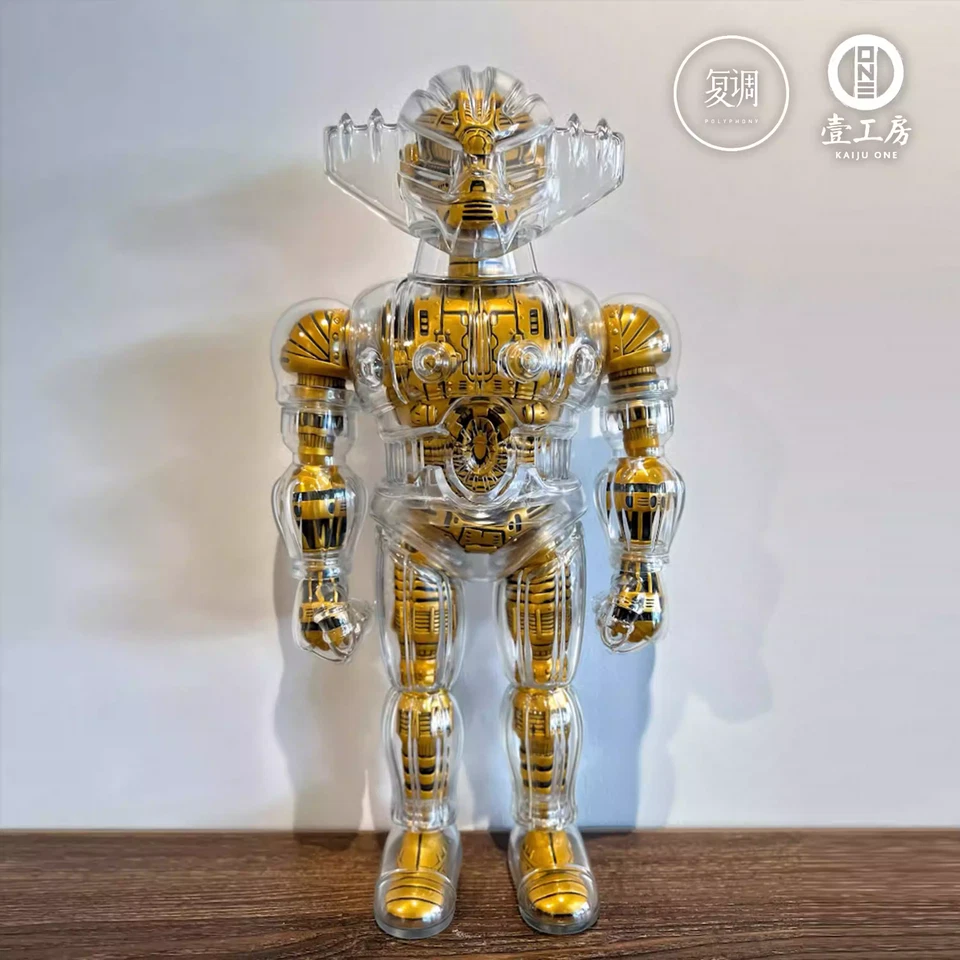 Kaiju One Dynamic Planning Koutetsu Jeeg Figure Soft Vinyl Sofubi H19.6inch - Image 2 of 4