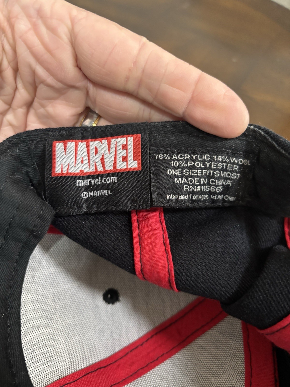 Marvel Snapback Hat Adjustable Graphic Print Spid… - image 3