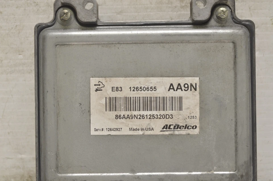 2011 2012 Chevrolet Cruze 12650655 módulo de controle do motor unidade Ecm C79 011 - Imagem 4 de 4