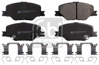 NEU - Febi Bilstein 116247 Bremsbelagsatz, Scheibenbremse FüR Opel