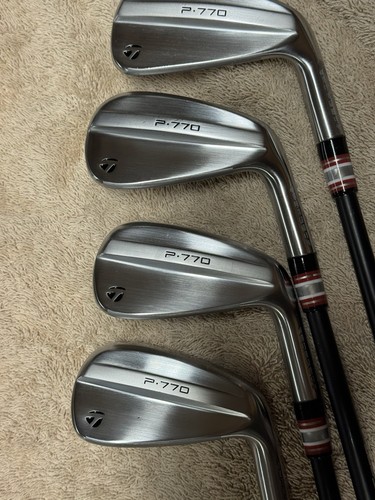 2025 Taylormade P770 / P790 Combo With Axiom 125x Shafts 5-pw - Picture 3 of 10