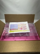 Hamster Cage for Small Pets – Pink, for Hamsters, Gerbils, Mice, Rats, Guinea