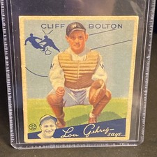 1934 Goudey Baseball Cards 25