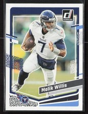 Malik Willis 2023 Donruss #289 Tennessee Titans