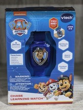 NEW PAW Patrol Chase Vtech Learning Watch Ages 3-6 Matching Math Games Alarm