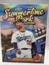 2024 Topps Chrome - Summertime in the Park Mookie Betts #SITP-1