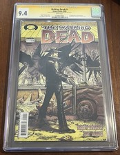 Walking Dead 1 2003 CGC SSx2 9.4 FIRST PRINT BLACK LABEL Signed by Kirkman Moore