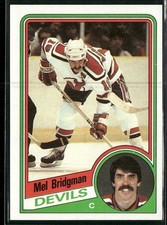 1984-85 Topps Mel Bridgman #84 New Jersey Devils