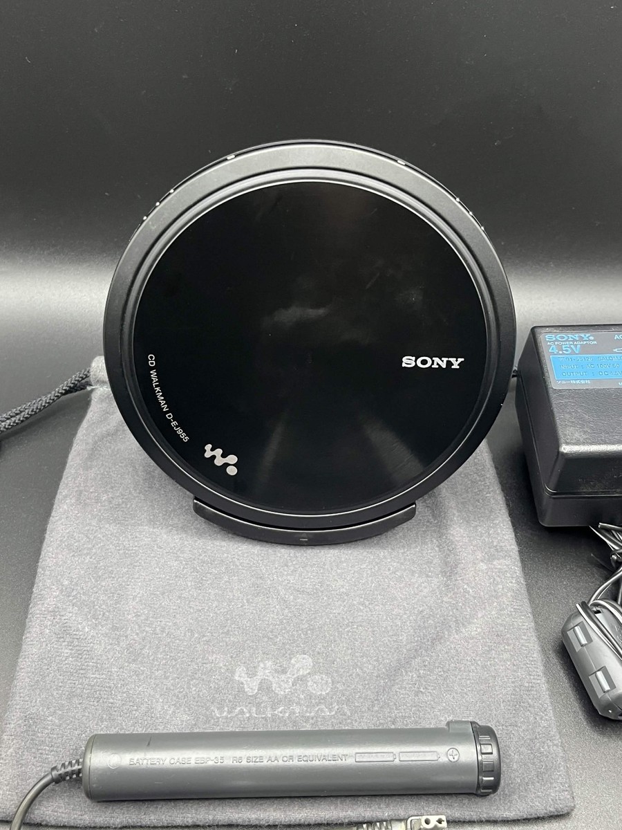 Sony D-EJ955 CD Player Walkman Discman Black - Working | eBay
