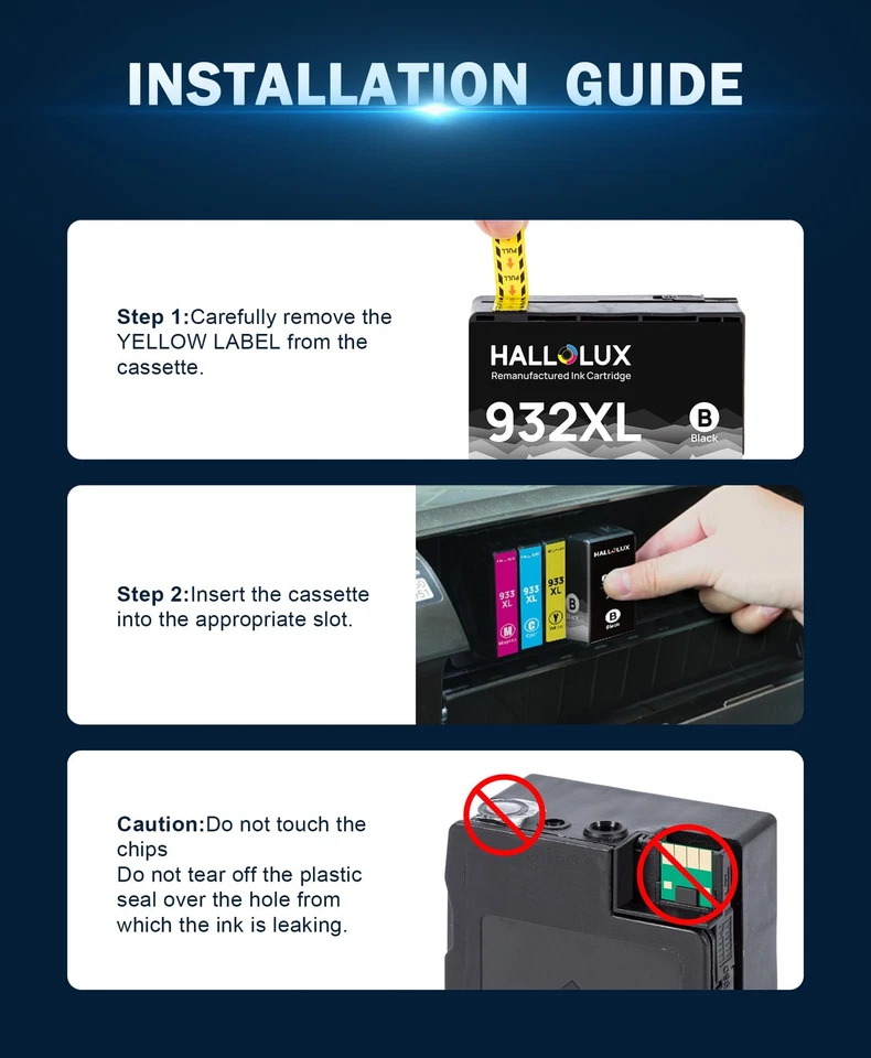932XL 933XL Druckerpatronen Multipack Kompatibel für HP 932 933 Patronen für ... - Bild 4 von 4