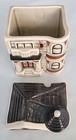 Vintage,  1980, Otagiri, Victorian House Sugar Bowl, Brown,  No Spoon — photo 8
