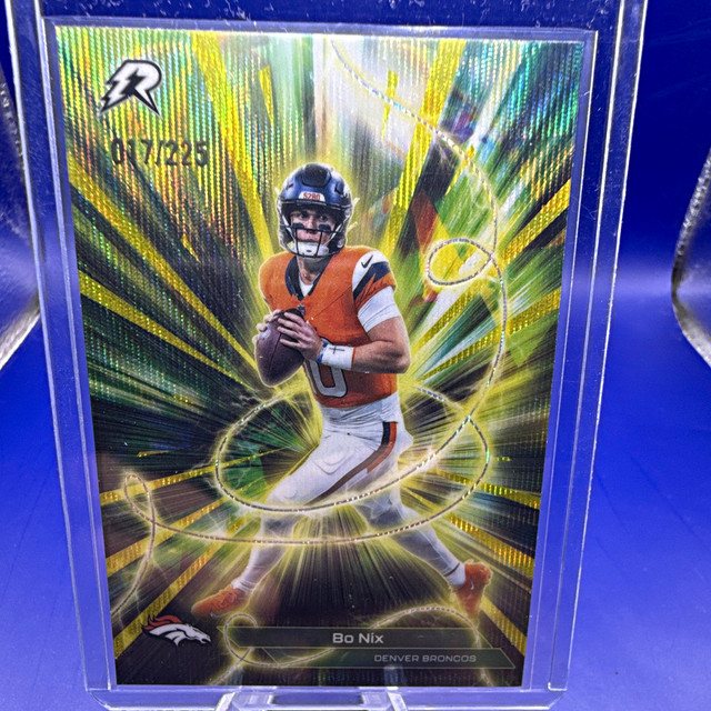 Topps Resurgence 2025 Bo Nix Conductors Insert #C-19 Broncos Serial #/225