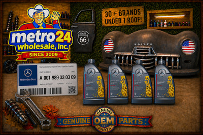 (4) Genuine Mercedes-Benz Hypoid Gear Oil  A 001-989-33-03-09 same as dealer