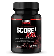FORCE FACTOR Score! XXL Nitric Oxide Booster Supplement for Men with L-Citrullin